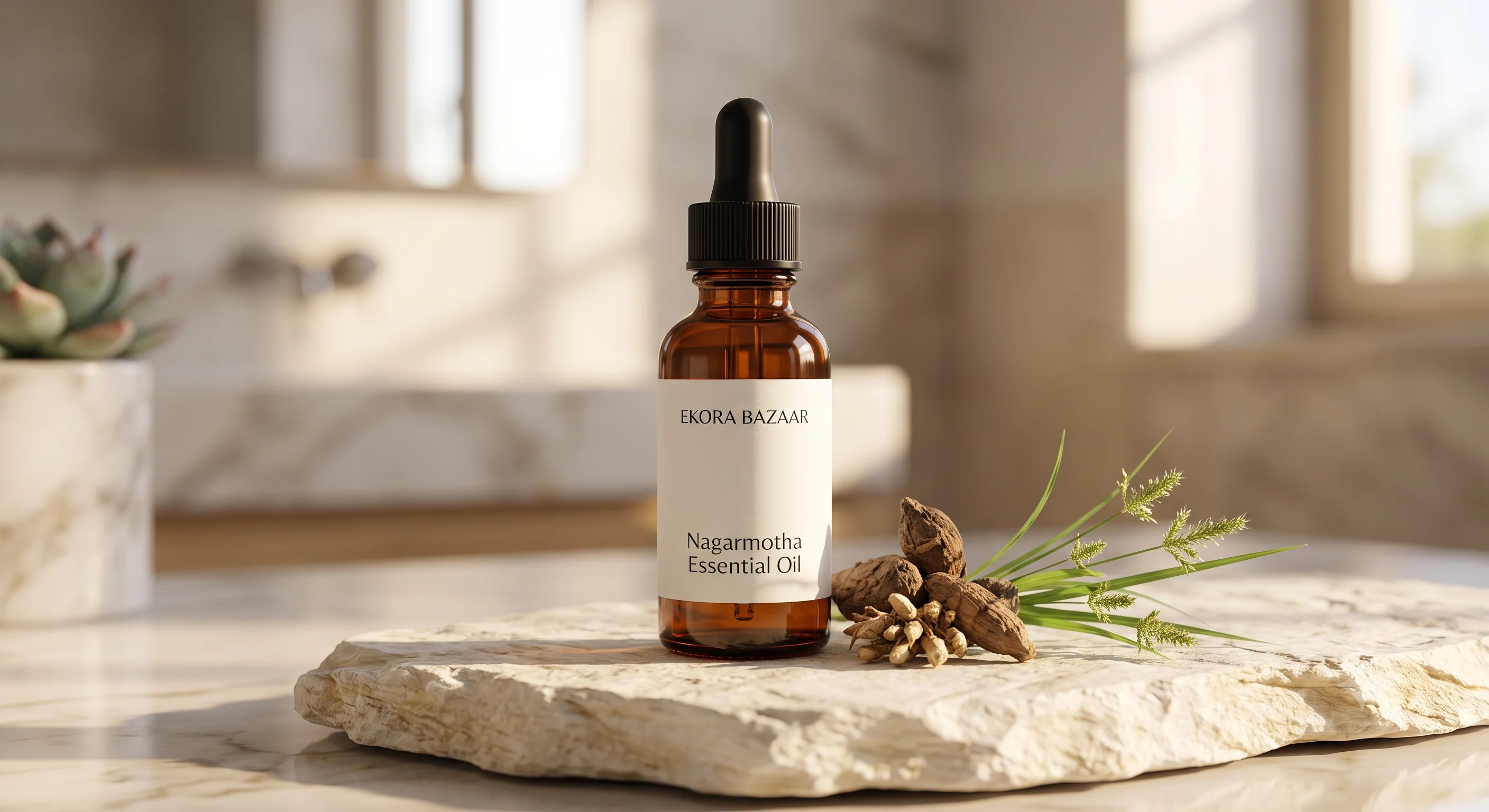 NAGARMOTHA ESSENTIAL OIL – 100% PURE NATURAL & UNDILUTED ESSENTIAL OIL FOR SKIN & HAIR